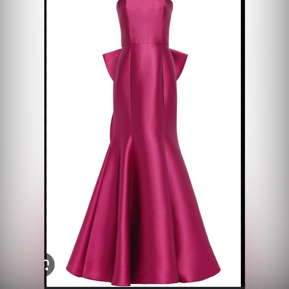 Marchesa Notte bespoke evening gown.